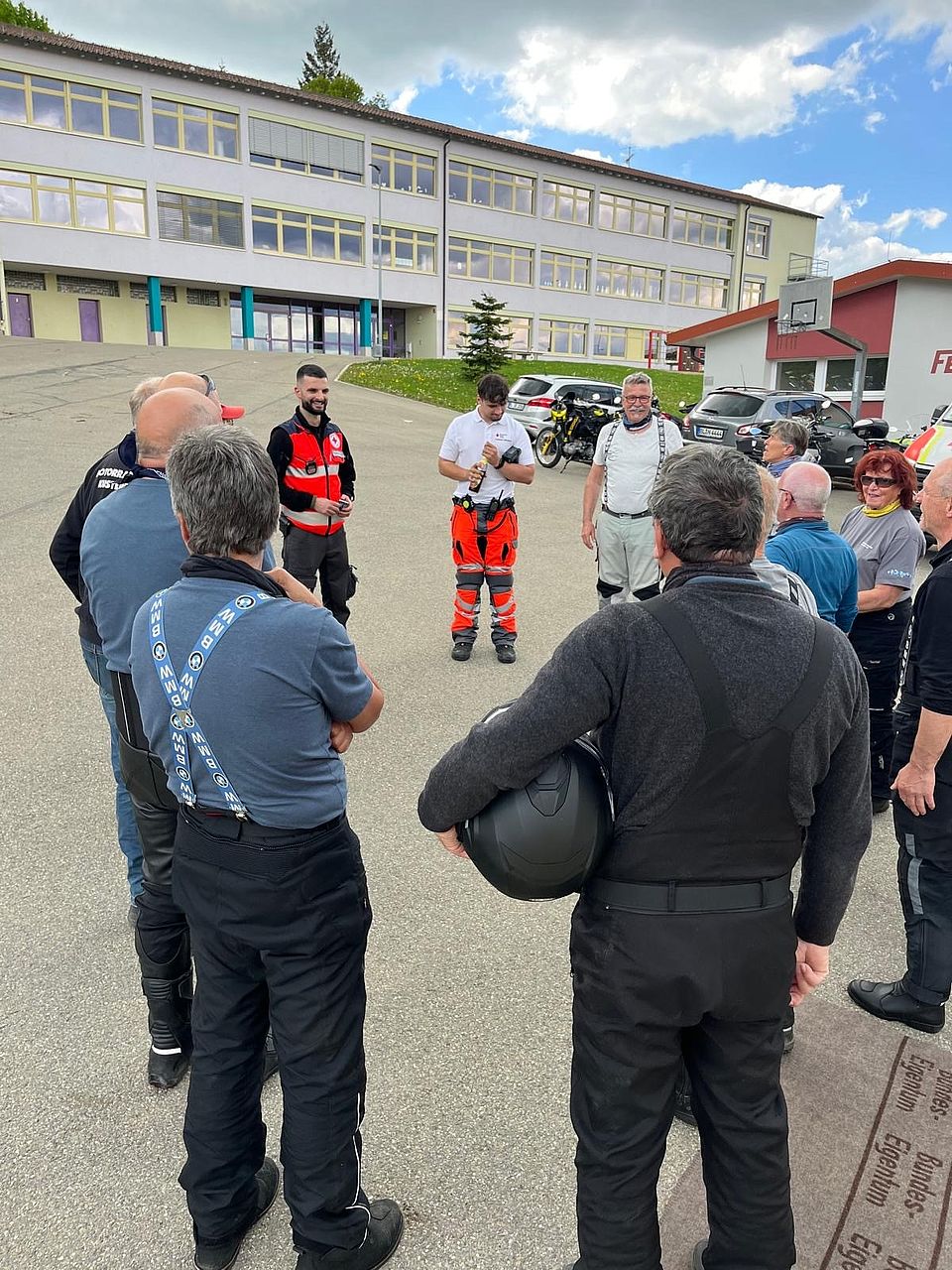 Motorrad-Staffel_Übung