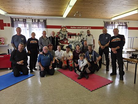 Gruppenbild Motorradstaffel