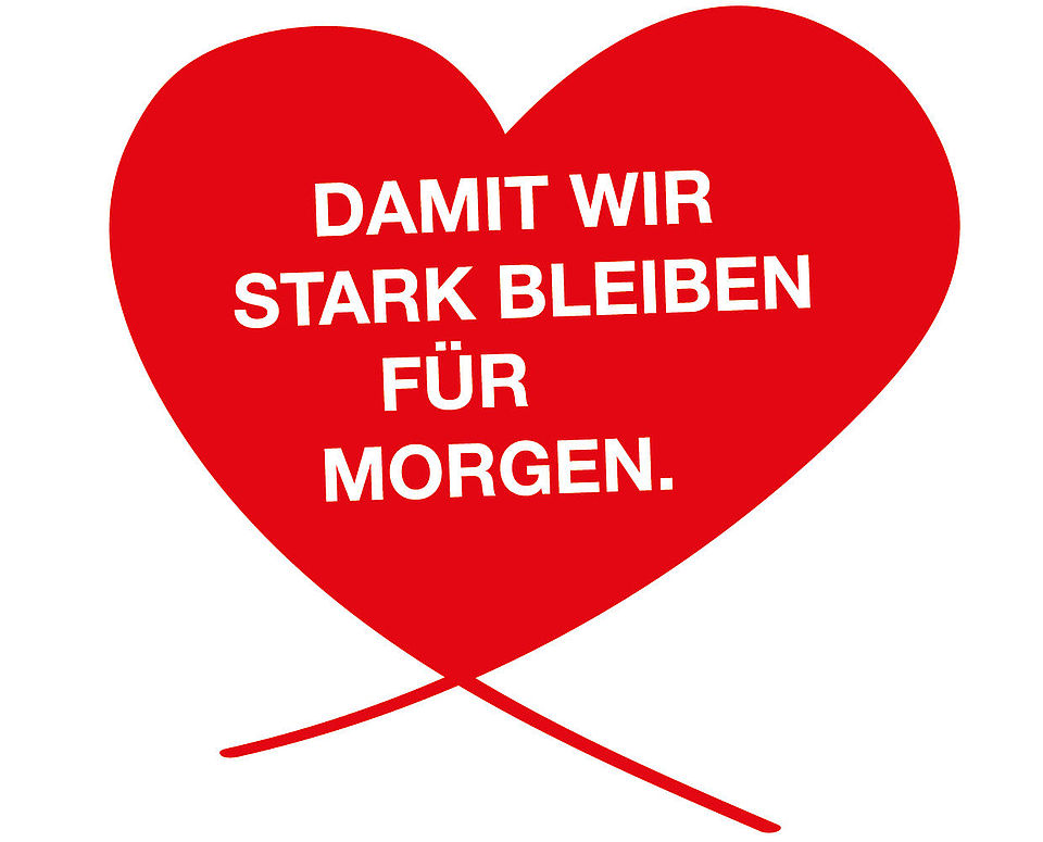 Herz, damit wir stark bleiben für morgen