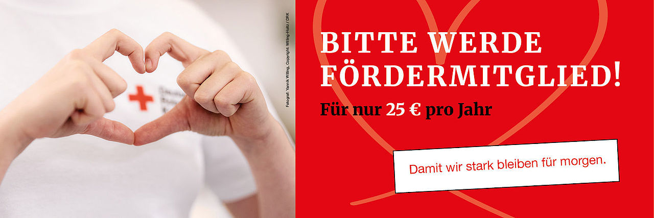 Bitte werde Fördermitglied