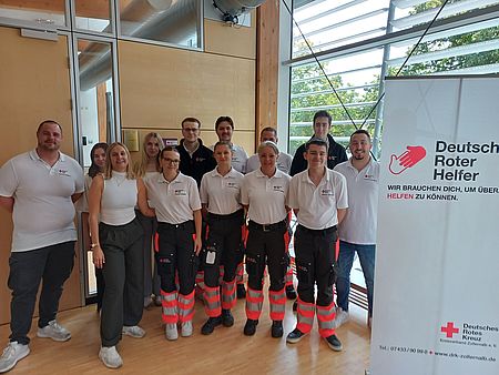 Gruppenbild Rettungshelfer
