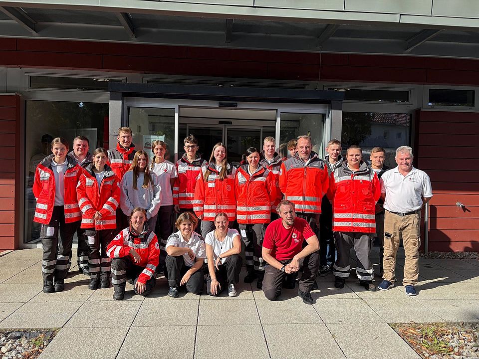 Gruppenbild Sanitätslehrgang